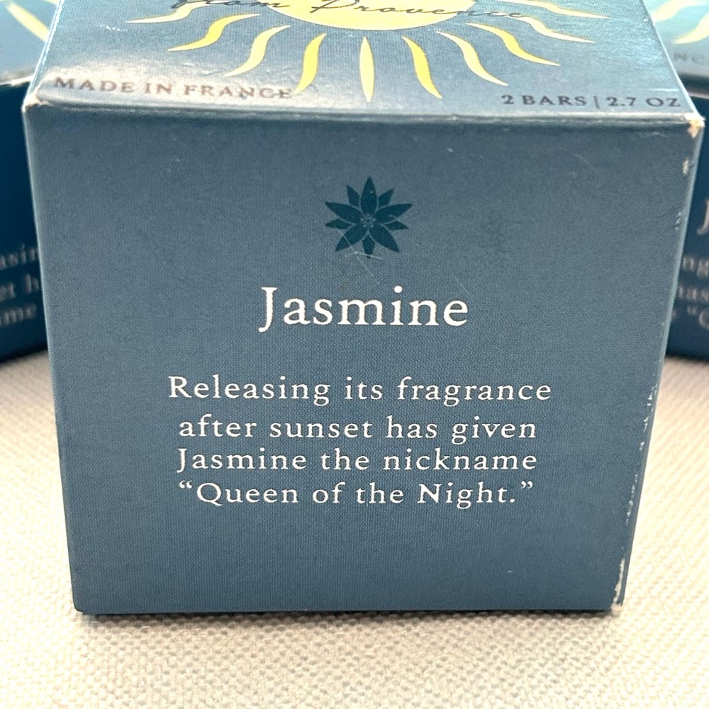 BARE Baudelaire Jasmine Artisan Soap 4 Bars 2 - 7oz & 2 - 2.7oz Made in France - Picture 9 of 16